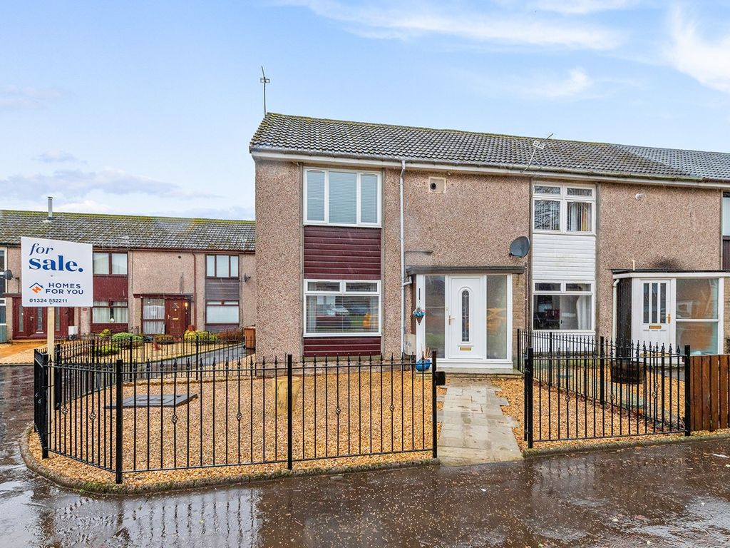 2 bed end terrace house for sale in York Street, Falkirk FK2, £133,500