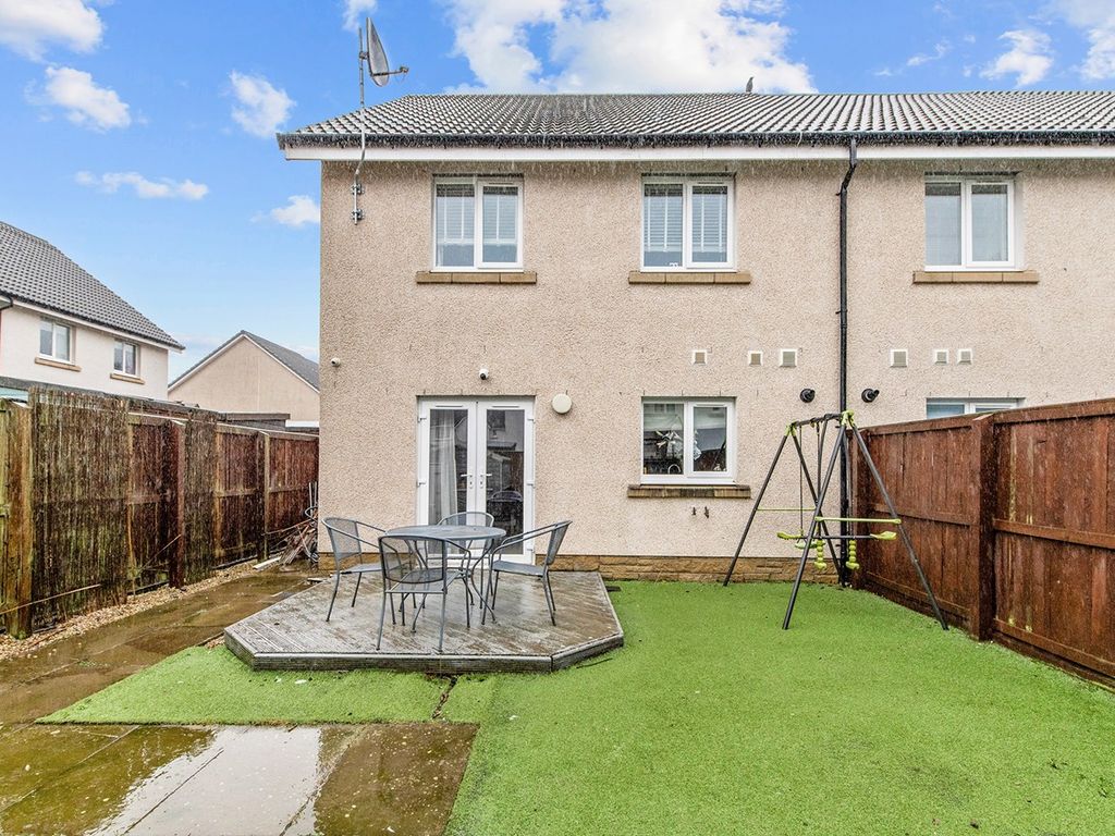 3 bed terraced house for sale in Crown Crescent, Larbert FK5, £234,995