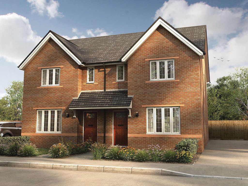 New home, 3 bed semi-detached house for sale in "The Kilburn" at St. Georges Park, Binfield, Bracknell RG42, £490,000