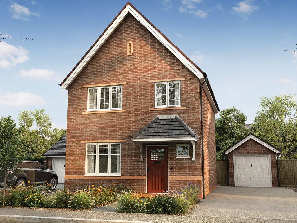 New home, 4 bed detached house for sale in "The Heaton" at Mews Court, Mickleover, Derby DE3, £356,950