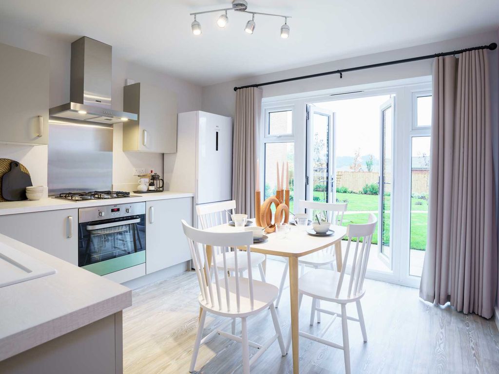 New home, 3 bed semi-detached house for sale in "The Grovier" at Wheatsheaf Road, Wimborne BH21, £360,000