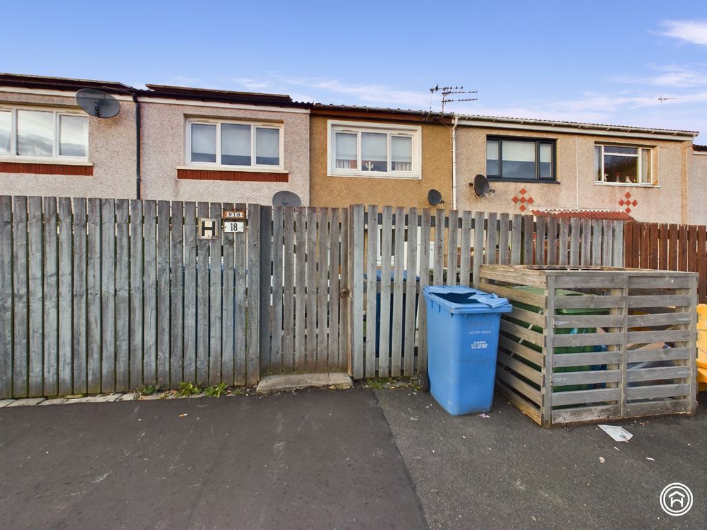 2 bed terraced house for sale in Riggside Road, Glasgow, City Of Glasgow G33, £100,000
