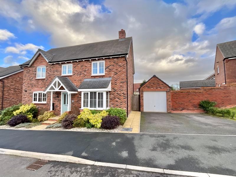 4 bed detached house for sale in Wheelwright Drive, Eccleshall, Stafford ST21, £425,000