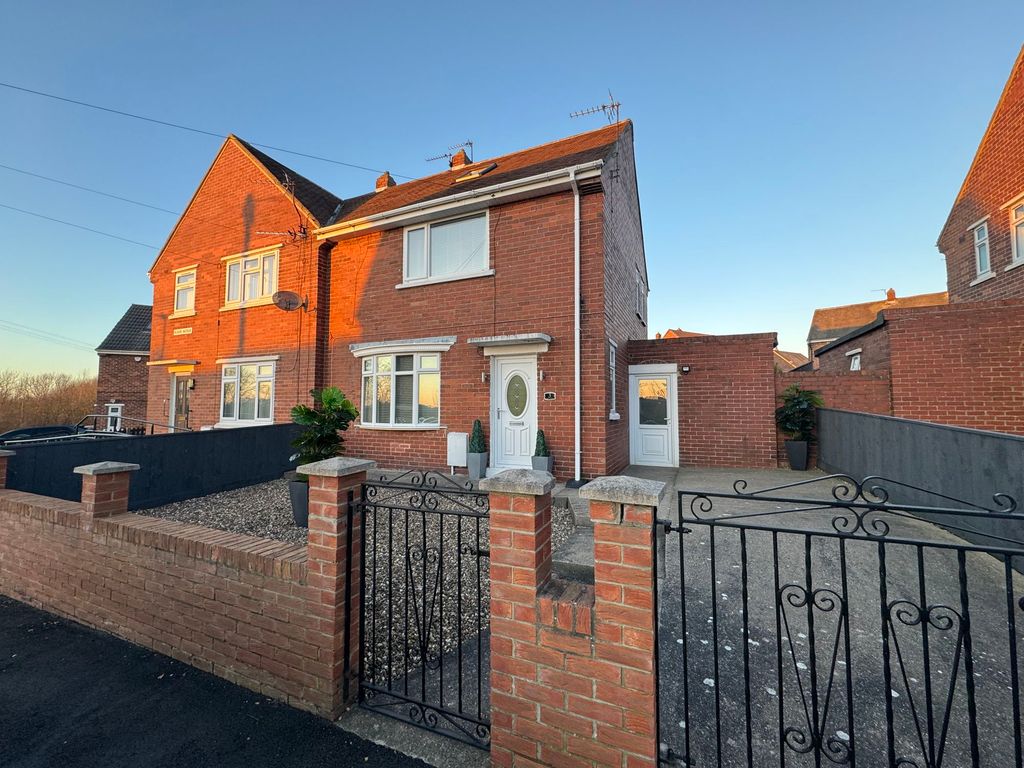 2 bed semi-detached house for sale in Ruskin Avenue, Easington Lane, Houghton Le Spring DH5, £104,950