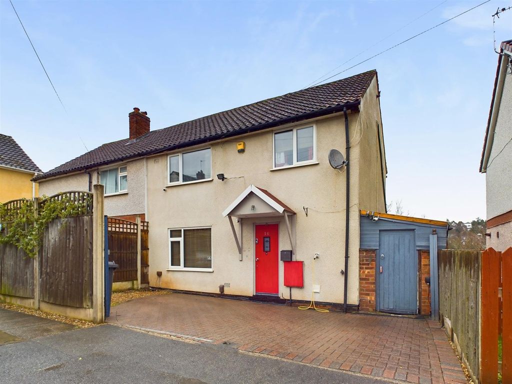 3 bed semi-detached house for sale in Calverton Avenue, Carlton, Nottingham NG4, £200,000