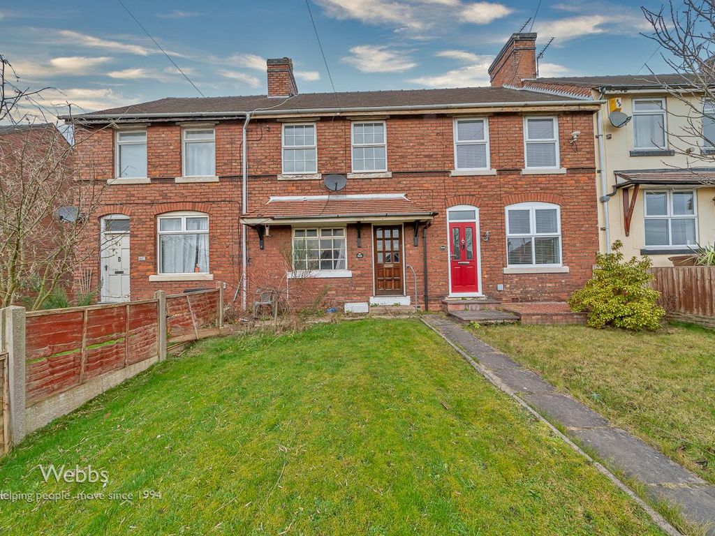 2 bed terraced house for sale in Littleworth Road, Hednesford, Cannock WS12, £150,000