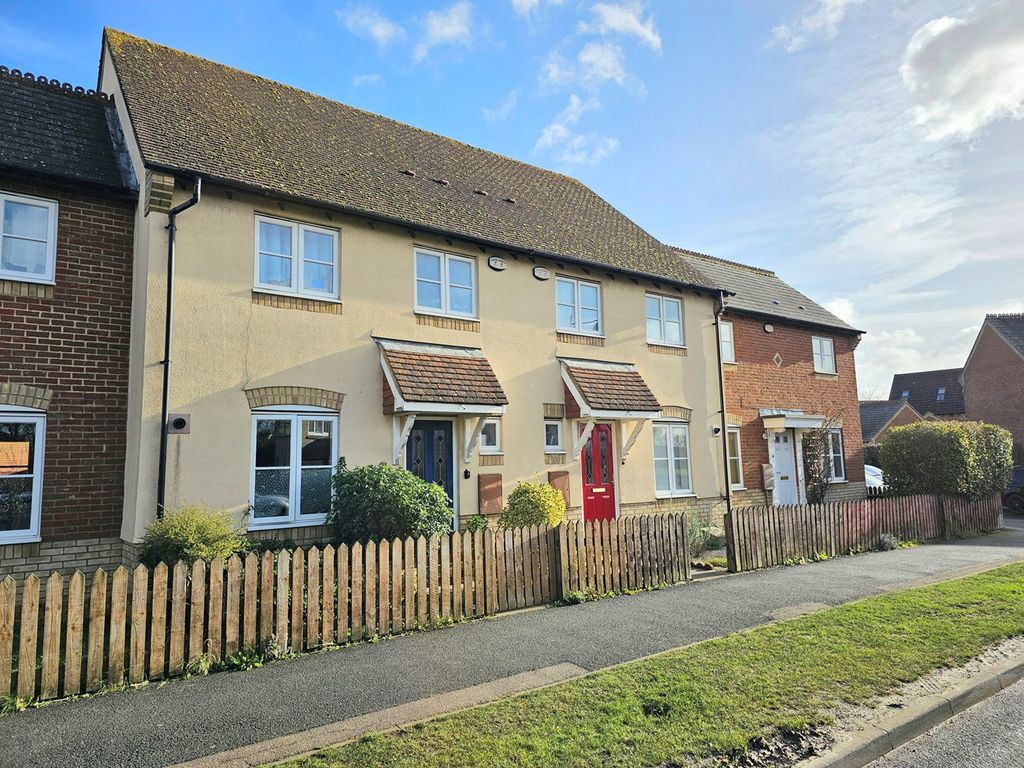 3 bed terraced house for sale in Monkfield Lane, Great Cambourne, Cambridge CB23, £320,000