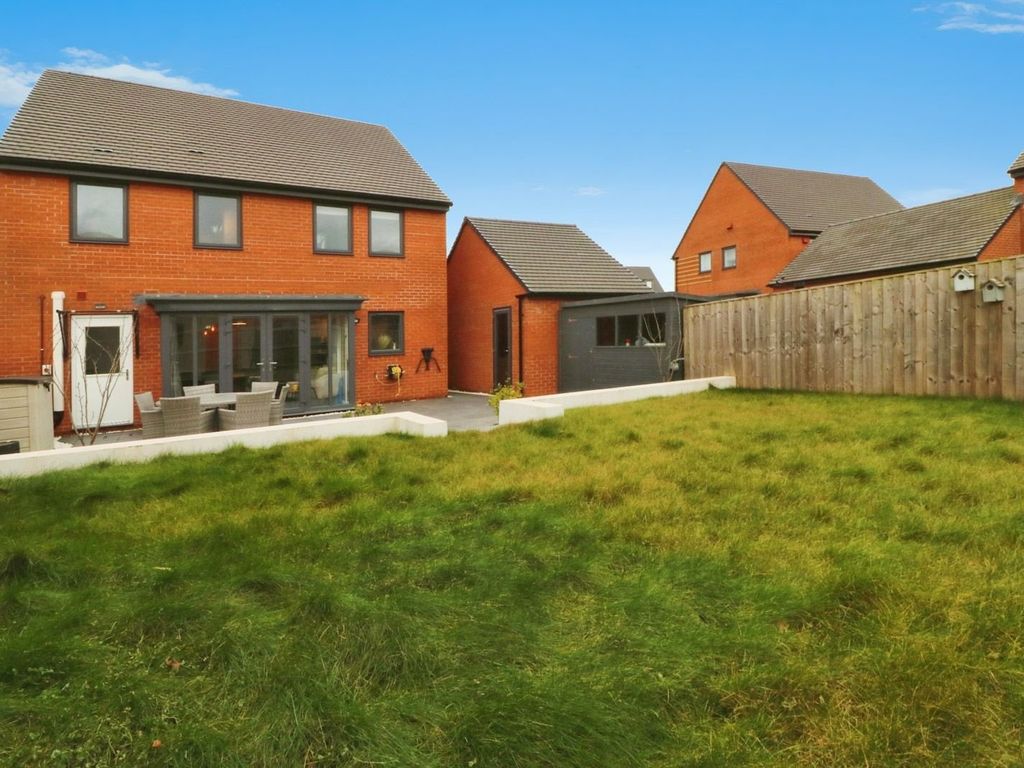 4 bed detached house for sale in Flint Field Way, Tithebarn, Exeter EX1, £590,000