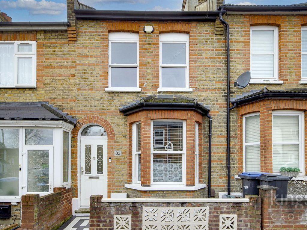 3 bed terraced house for sale in Burleigh Road, Enfield EN1, £525,000