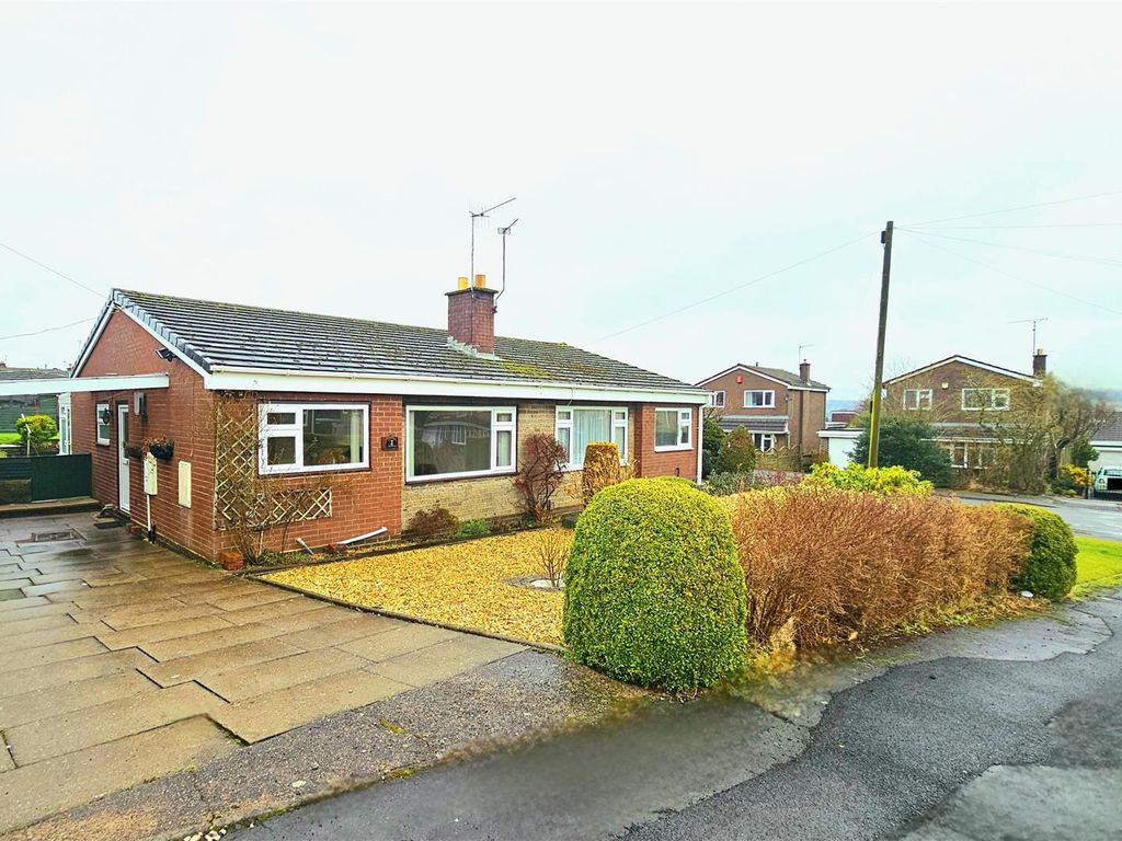 2 bed semi-detached bungalow for sale in Endon Drive, Brown Lees, Stoke-On-Trent ST8, £175,000