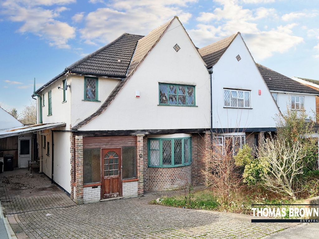 3 bed semi-detached house for sale in Charterhouse Road, Orpington BR6, £630,000