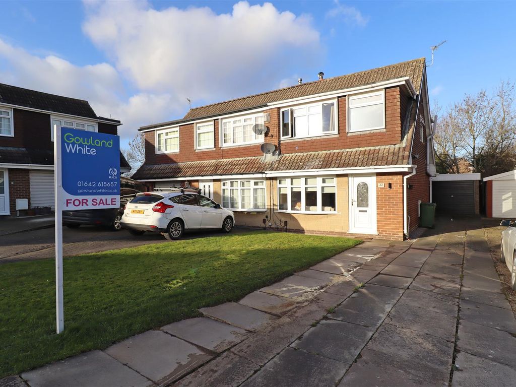 3 bed property for sale in Armadale Close, Fairfield, Stockton On Tees TS19, £155,000