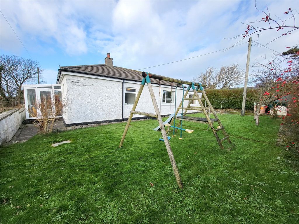 4 bed bungalow for sale in Pencarnsiog, Ty Croes, Anglesey LL63, £350,000