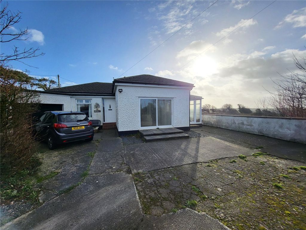 4 bed bungalow for sale in Pencarnsiog, Ty Croes, Anglesey LL63, £350,000