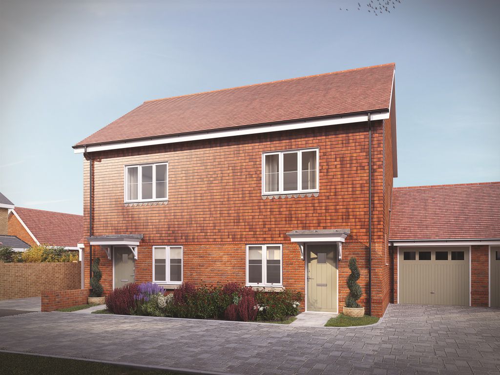 New home, 3 bed semi-detached house for sale in Aylesbury Road, Aston Clinton, Aylesbury HP22, £475,000