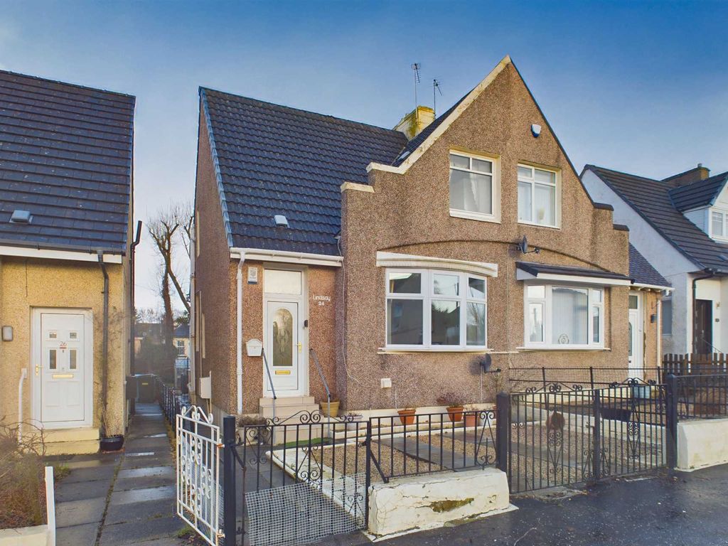 2 bed semi-detached house for sale in George Street, Motherwell ML1, £160,000