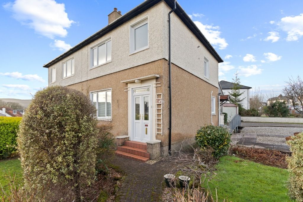 3 bed semi-detached house for sale in Castle Avenue, Balloch, West Dunbartonshire G83, £208,500