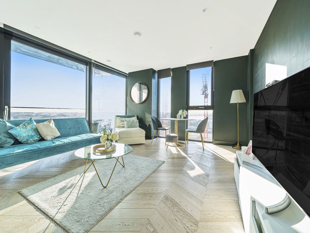 2 bed flat for sale in Tidemill Square, Greenwich Peninsula, Greenwich, London SE10, £700,000