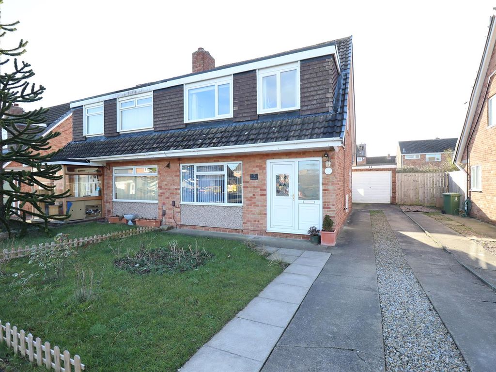 3 bed semi-detached house for sale in Wentworth Way, Eaglescliffe TS16, £195,000