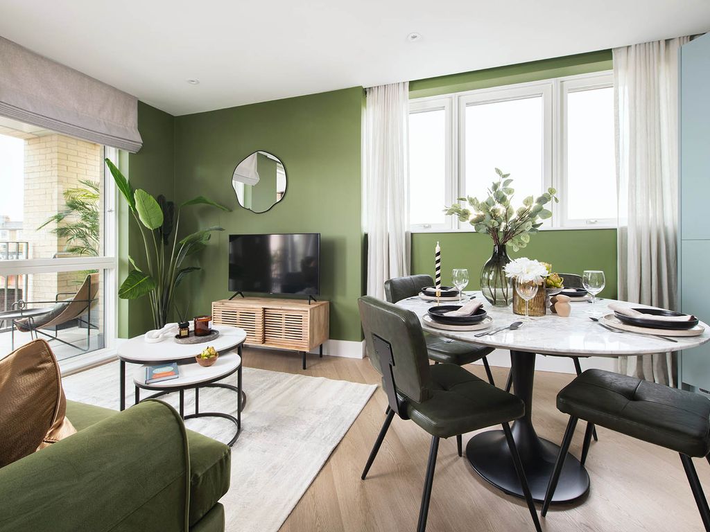 New home, 2 bed flat for sale in Herne Hill Road, London SE24, £545,000