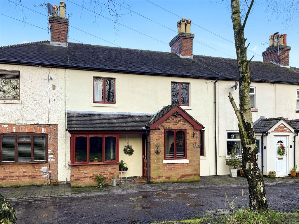 2 bed terraced house for sale in Railway Cottages, Station Yard, Congleton CW12, £190,000