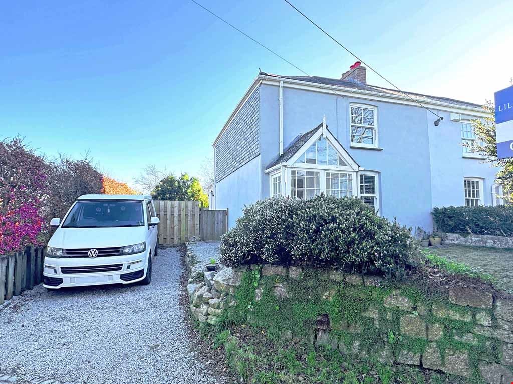 2 bed semi-detached house for sale in Carlidnack Road, Mawnan Smith, Falmouth TR11, £375,000