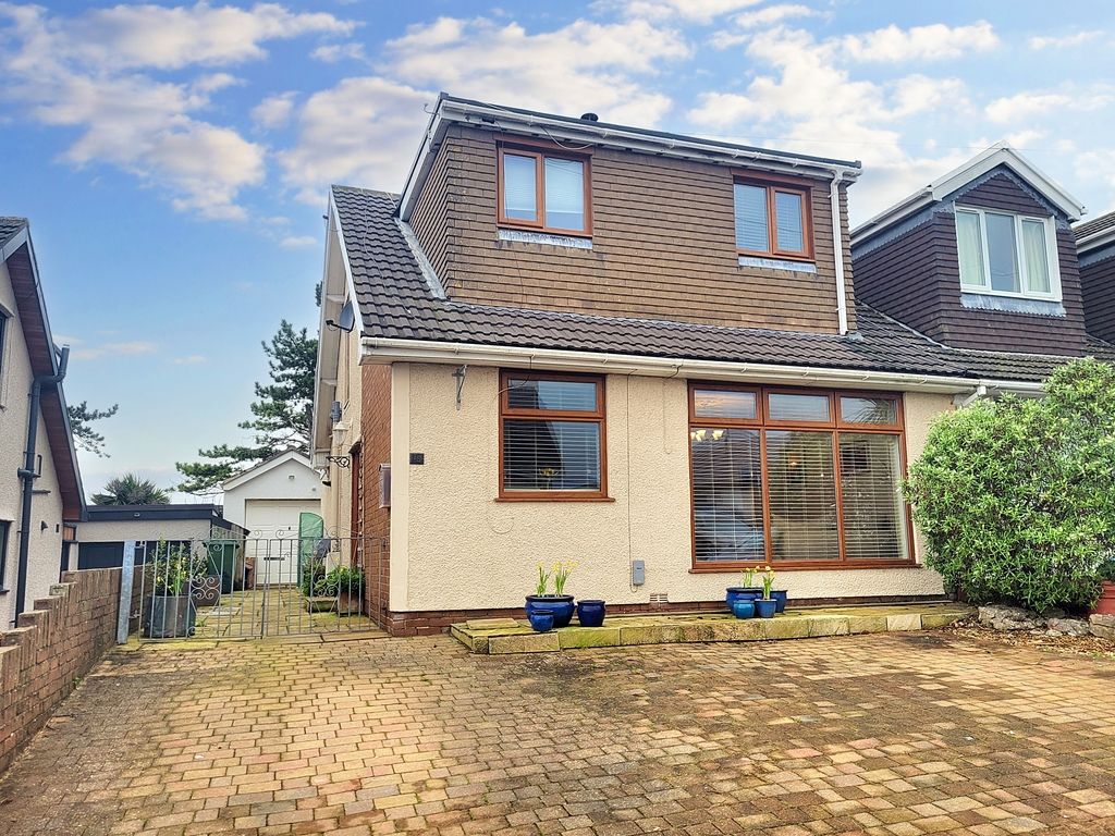 3 bed semi-detached house for sale in Davies Avenue, Nottage, Porthcawl CF36, £375,000