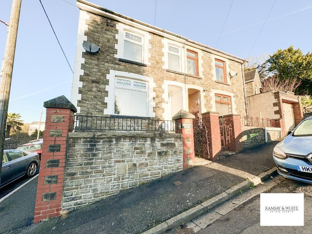 3 bed semi-detached house for sale in Aberffrwd Road, Mountain Ash CF45, £169,950