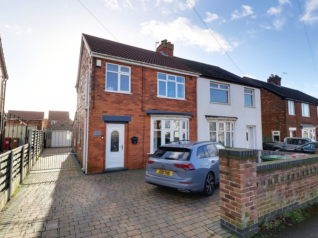 3 bed semi-detached house for sale in Burringham Road, Scunthorpe DN17, £180,000