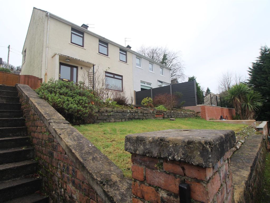 3 bed semi-detached house for sale in Lochview Road, Port Glasgow PA14, £135,000