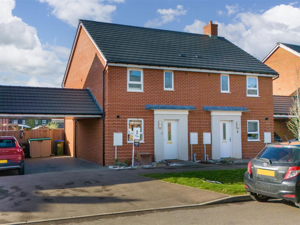 3 bed semi-detached house for sale in Coronet Road, Kingsbrook, Aylesbury HP22, £385,000
