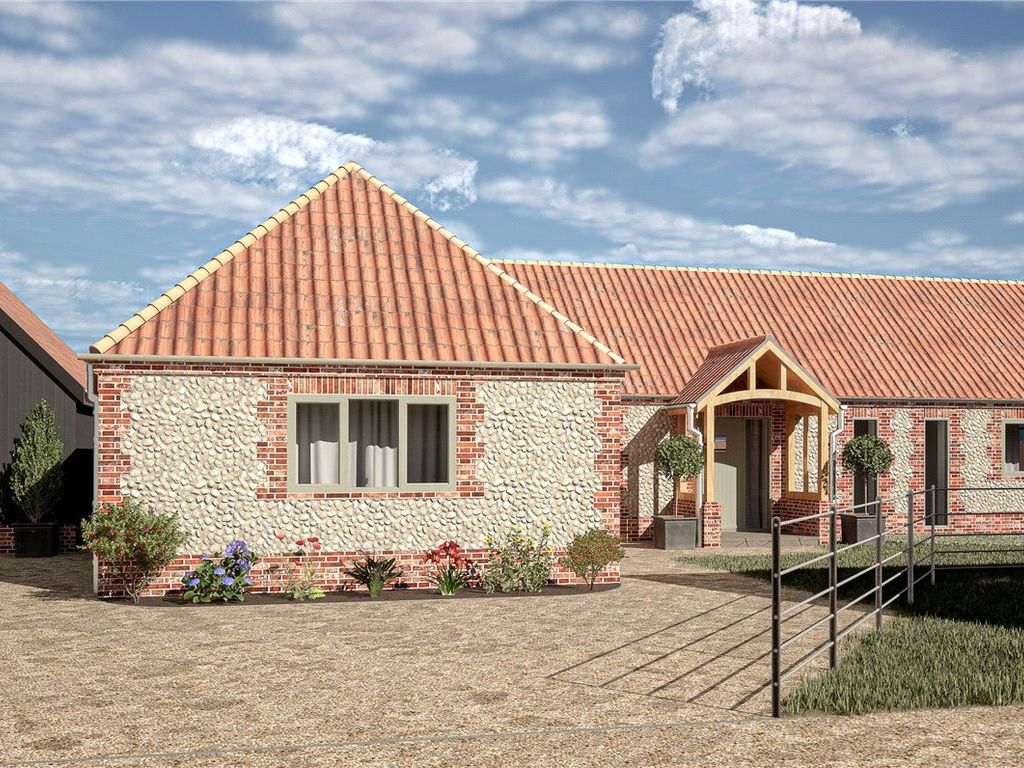 New home, 3 bed bungalow for sale in Shipham Road, Plot 3, Carbrooke, Norfolk IP25, £725,000