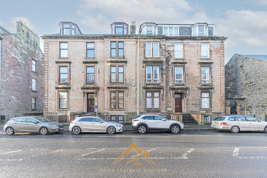 2 bed flat for sale in 49A Brougham Street, Greenock PA16, £90,000
