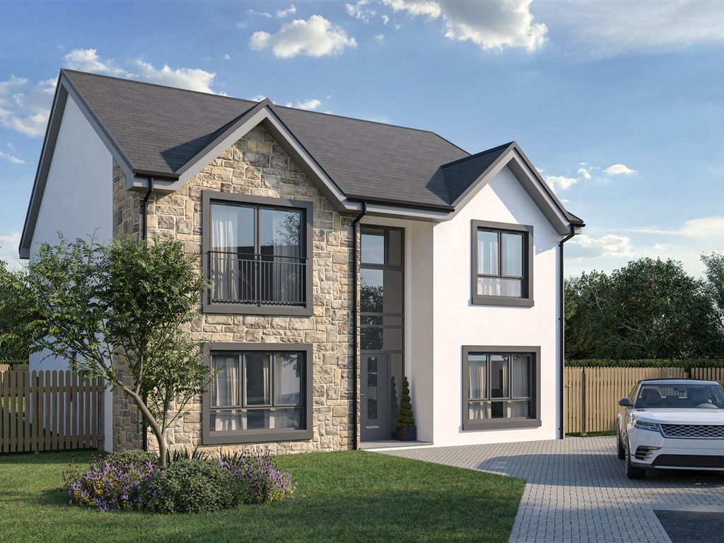 New home, 4 bed detached house for sale in Plot 1 Hallhill, Glassford, Strathaven ML10, £525,000