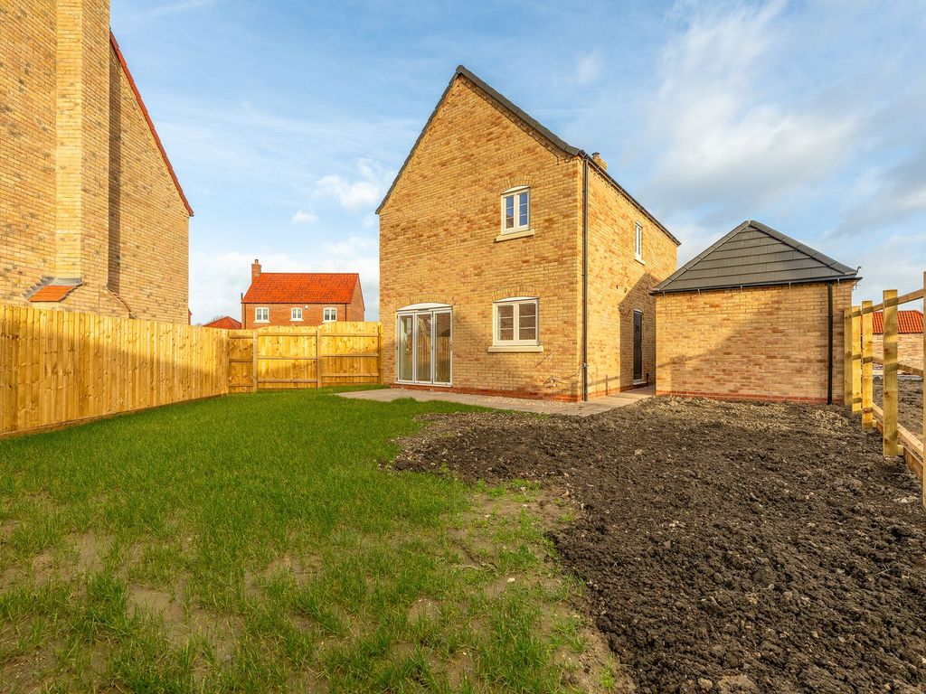 New home, 3 bed detached house for sale in Plot 21, Station Drive, Wragby LN8, £325,000