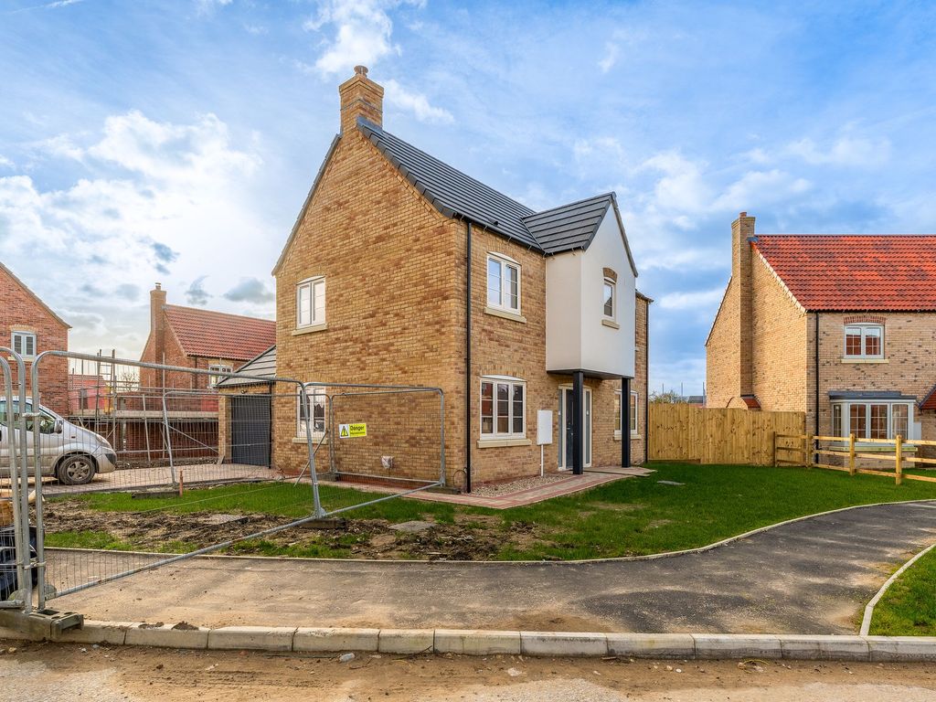 New home, 3 bed detached house for sale in Plot 21, Station Drive, Wragby LN8, £325,000