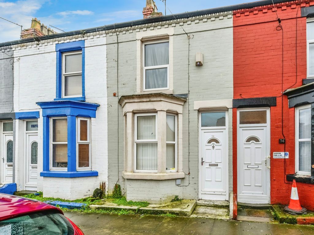 2 bed terraced house for sale in Bardsay Road, Liverpool, Merseyside L4, £90,000