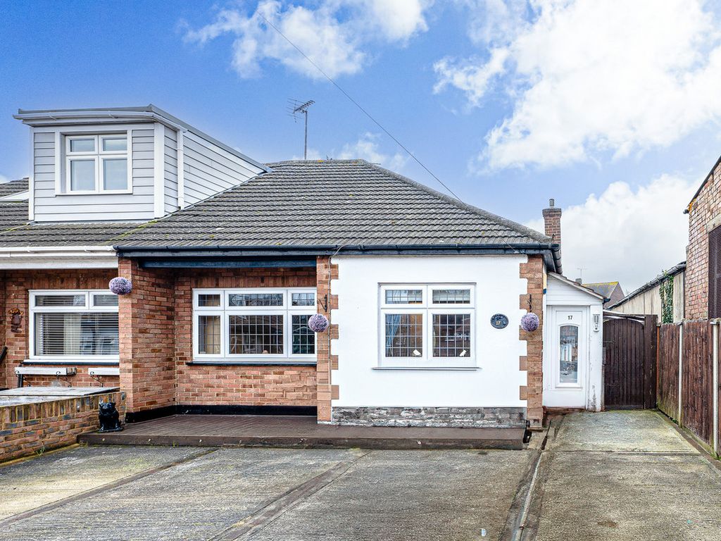 2 bed semi-detached bungalow for sale in Watson Close, Southend-On-Sea SS3, £325,000