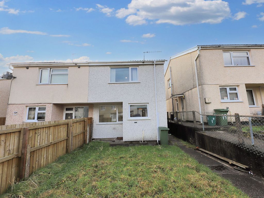 2 bed semi-detached house for sale in The Avenue, Cefn Pennar, Mountain Ash CF45, £92,500