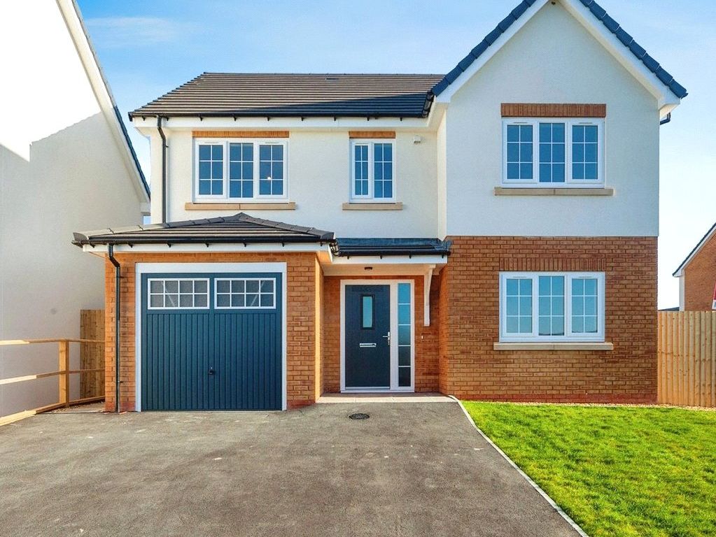 New home, 4 bed detached house for sale in Summerhill Farm, Caerwys, Flintshire CH7, £375,000