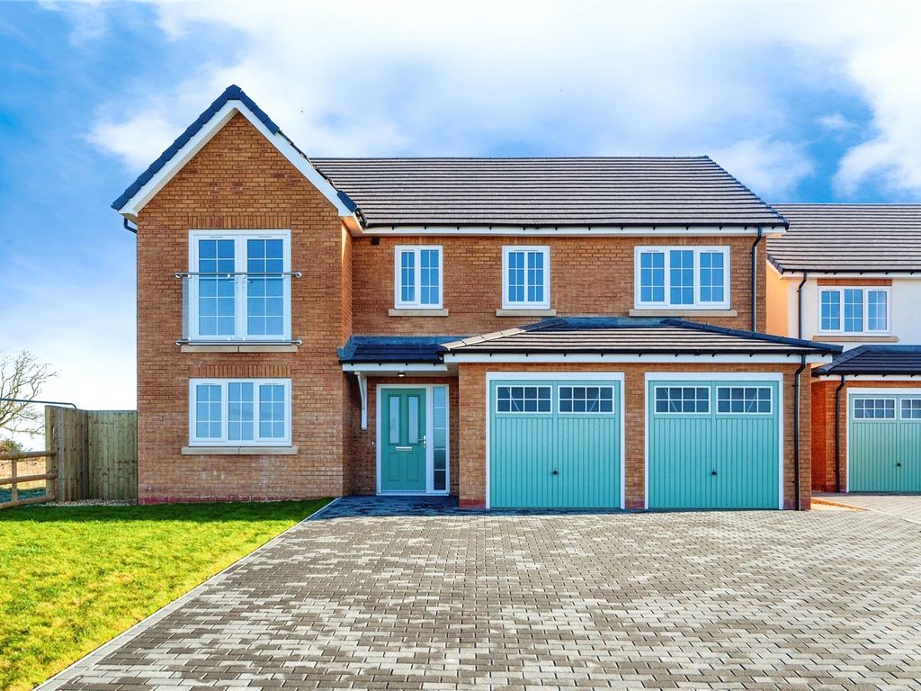 New home, 5 bed detached house for sale in Summerhill Farm, Caerwys, Flintshire CH7, £490,000