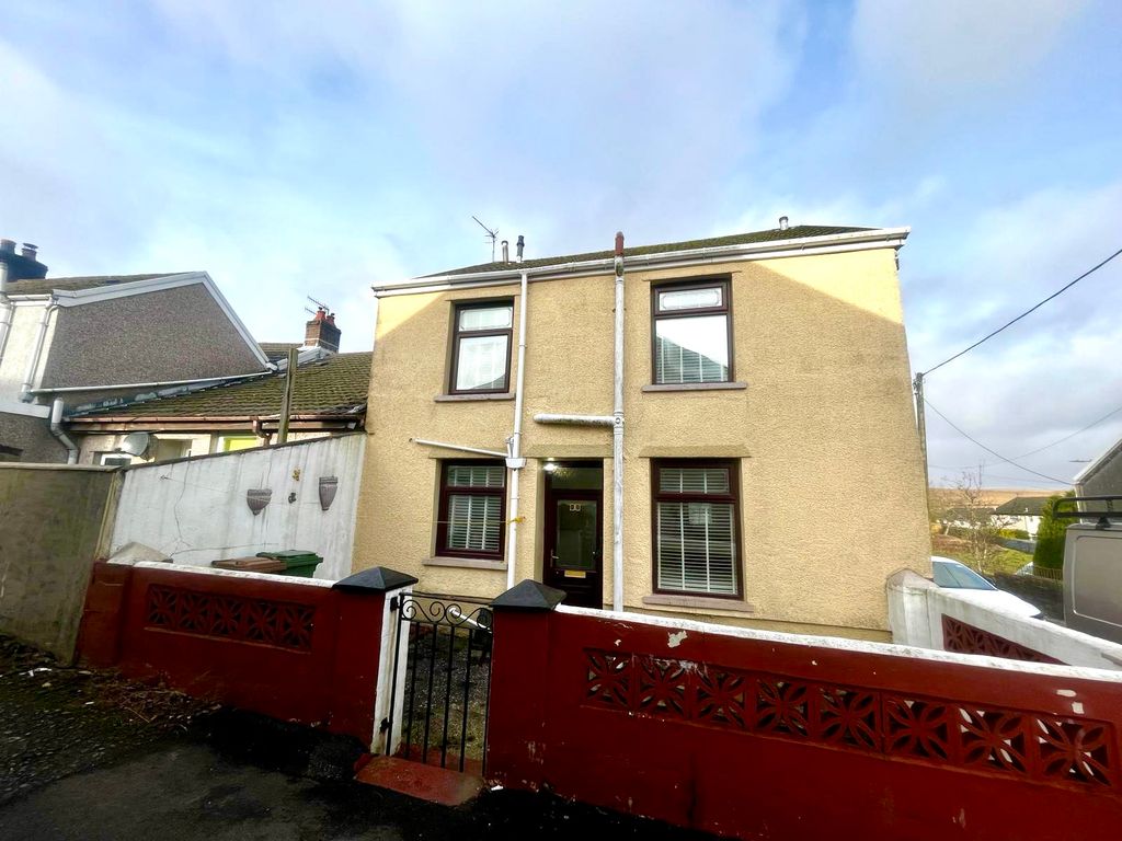 3 bed terraced house for sale in Brook Row, Fochriw, Bargoed, Mid Glamorgan CF81, £135,000