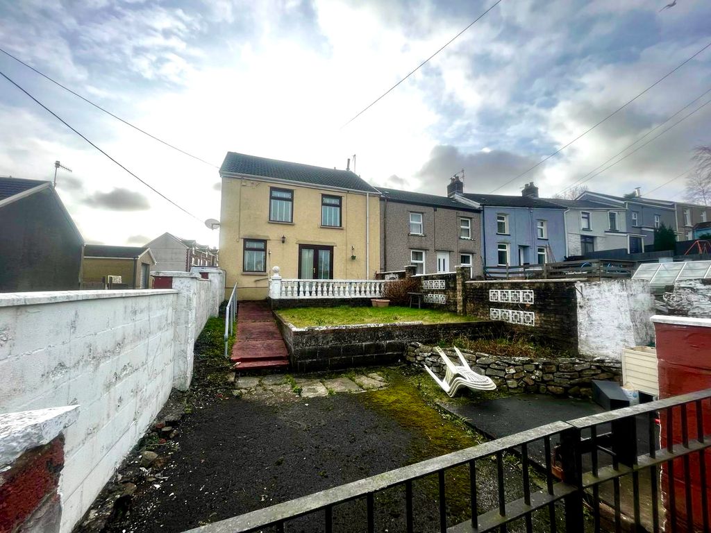 3 bed terraced house for sale in Brook Row, Fochriw, Bargoed, Mid Glamorgan CF81, £135,000