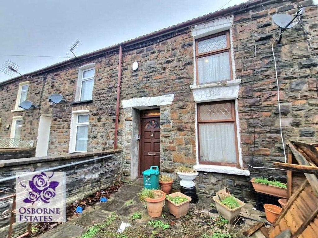 2 bed terraced house for sale in Park Road, Cwmparc, Treorchy CF42, £69,999