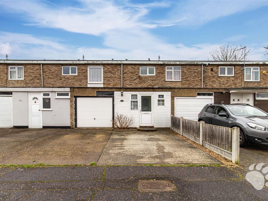 3 bed terraced house for sale in Ravensfield, Basildon SS14, £300,000