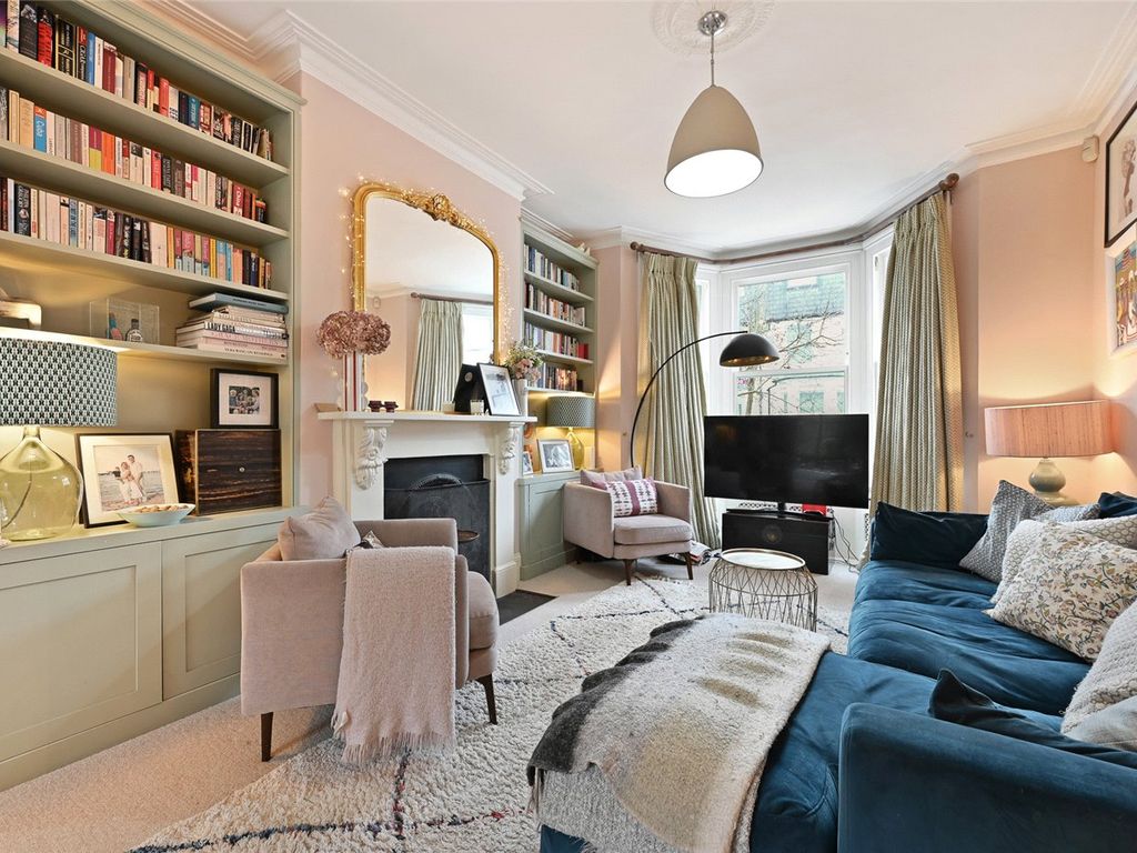 5 bed terraced house for sale in Carthew Road, Brackenbury Village, London W6, £1,700,000