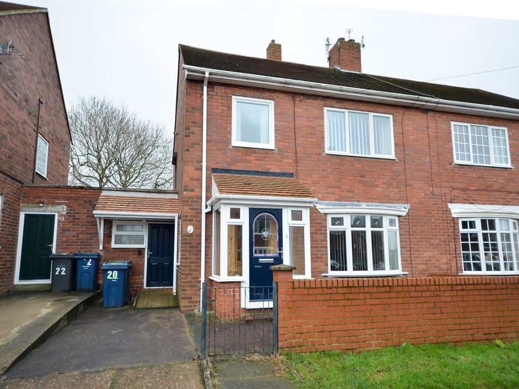 3 bed semi-detached house for sale in Witton Avenue, South Shields NE34, £110,500
