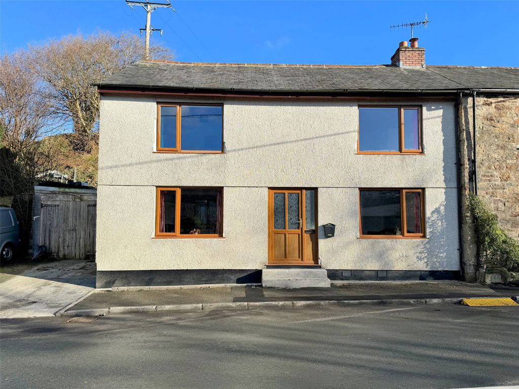 3 bed end terrace house for sale in Truro Road, Lanivet, Bodmin, Cornwall PL30, £134,000