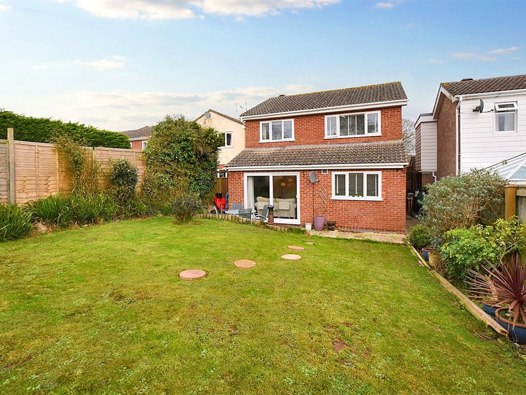 4 bed detached house for sale in Valley Way, Exmouth, Devon EX8, £425,000