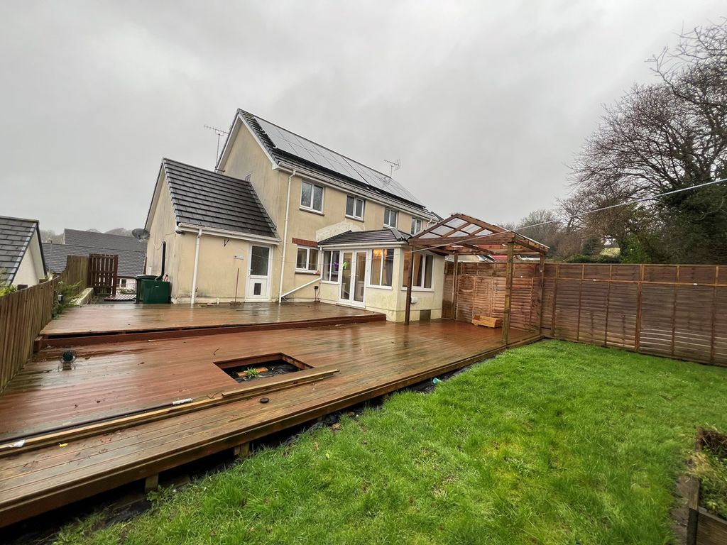 4 bed semi-detached house for sale in Bryn Deri Close, Adpar, Newcastle Emlyn SA38, £275,000